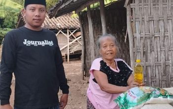 Semarak Kemerdekaan, Asosiasi Wartawan Sapudi Berbagi dengan Dhuafa